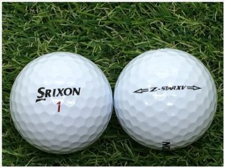 【ランク Ａ級ﾏｰｶｰ 】 SRIXON スリクソン Z-STAR XV 2015年モデル ホワイト 1球バラ売り ロストボール