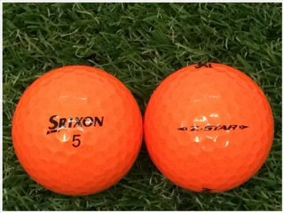 【ランク Ｓ級 】 SRIXON スリクソン Z-STAR 2019年モデル プレミアムパッションオレンジ 1球バラ売り ロストボール