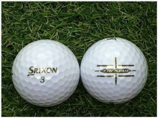 【ランク Ｂ級】 SRIXON スリクソン TRI-STAR 2020年モデル プレミアムホワイト Ｂ級 ロストボール 中古 ゴルフボール 1球バラ売り