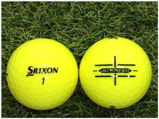 【ランク Ｂ級】 SRIXON スリクソン AD SPEED 2020年モデル パッションイエロー Ｂ級 ロストボール 中古 ゴルフボール 1球バラ売り