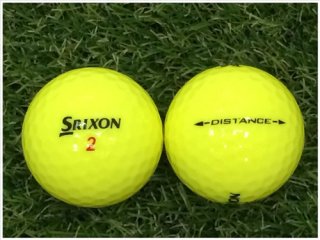 【ランク Ｓ級】 SRIXON スリクソン DISTANCE 2018年モデル パッションイエロー Ｓ級 ロストボール 中古 ゴルフボール 1球バラ売り