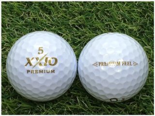 【ランク Ｍ級】 XXIO ゼクシオ PREMIUM FEEL 2018年モデル ロイヤルゴールド Ｍ級 ロストボール 中古 ゴルフボール 1球バラ売り