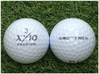 【ランク Ｂ級】 XXIO ゼクシオ PREMIUM FEEL 2018年モデル ロイヤルプラチナ Ｂ級 ロストボール 中古 ゴルフボール 1球バラ売り