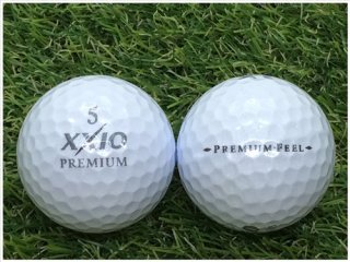 【ランク Ｍ級】 XXIO ゼクシオ PREMIUM FEEL 2014年モデル ロイヤルプラチナ Ｍ級 ロストボール 中古 ゴルフボール 1球バラ売り