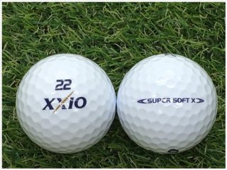 【ランク Ｍ級】 XXIO ゼクシオ SUPER SOFT X 2017年モデル ホワイト Ｍ級 ロストボール 中古 ゴルフボール 1球バラ売り