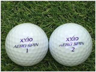 【ランク Ｓ級】 XXIO ゼクシオ AERO SPIN 2013年モデル ロイヤルバイオレット Ｓ級 ロストボール 中古 ゴルフボール 1球バラ売り