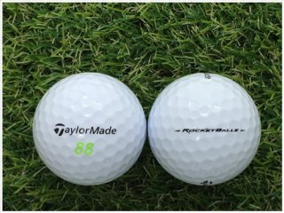 【ランク Ｓ級 】 TaylorMade テーラーメイド ROCKET BALLZ 2018年モデル ホワイト 1球バラ売り ロストボール