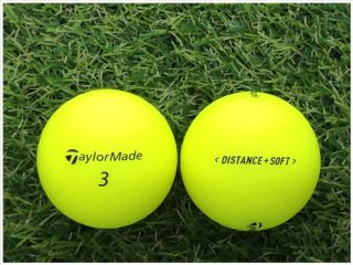 【ランク Ｓ級】 TaylorMade テーラーメイド DISTANCE+SOFT 2019年モデル イエロー Ｓ級 ロストボール 中古 ゴルフボール 1球バラ売り