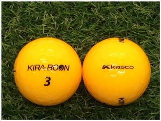 【ランク Ｃ級】 KASCO キャスコ KIRA BOON 2018年モデル オレンジ Ｃ級 ロストボール 中古 ゴルフボール 1球バラ売り