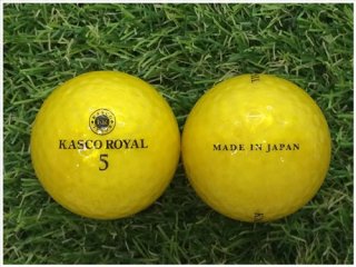【ランク Ｃ級】 KASCO キャスコ KASCO ROYAL ゴールド Ｃ級 ロストボール 中古 ゴルフボール 1球バラ売り