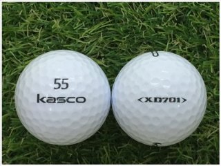【ランク Ｍ級】 KASCO キャスコ XD 701 2018年モデル ホワイト Ｍ級 ロストボール 中古 ゴルフボール 1球バラ売り