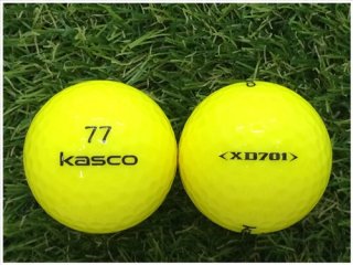 【ランク Ｍ級】 KASCO キャスコ XD 701 2018年モデル イエロー Ｍ級 ロストボール 中古 ゴルフボール 1球バラ売り