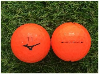 【ランク Ｂ級】 Mizuno ミズノ NEXDRIVE 2018年モデル オレンジ Ｂ級 ロストボール 中古 ゴルフボール 1球バラ売り