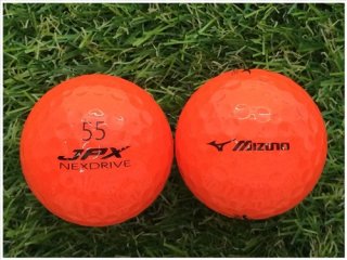 【ランク Ｓ級】 Mizuno ミズノ JPX NEXDRIVE 2015年モデル オレンジ Ｓ級 ロストボール 中古 ゴルフボール 1球バラ売り