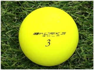 【ランク Ｂ級 】 WORKS GOLF ワークスゴルフ 飛匠 RAINBOW LABEL 2018年モデル マットイエロー 1球バラ売り ロストボール