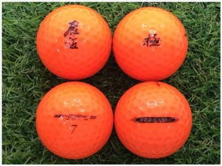 【ランク Ａ級ﾏｰｶｰ 】 WORKS GOLF ワークスゴルフ 飛匠 RED LABEL 極 2018年モデル オレンジ 1球バラ売り ロストボール