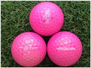 【ランク Ｂ級】 ワークスゴルフ WORKS GOLF 飛匠 LADY LABEL 2016年モデル ピンク Ｂ級 ロストボール 中古 ゴルフボール 1球バラ売り