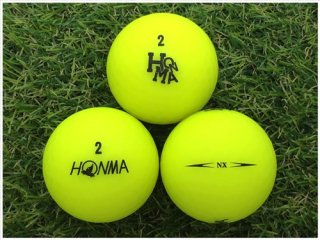 【ランク Ｓ級 】 本間ゴルフ ホンマ HONMA NX 2017年モデル イエロー 1球バラ売り ロストボール
