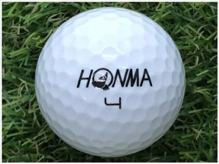 【ランク Ｍ級】 本間ゴルフ ホンマ HONMA A1 2019年モデル ホワイト Ｍ級 ロストボール 中古 ゴルフボール 1球バラ売り