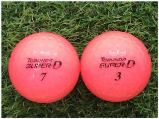【ランク Ｍ級】 TOBUNDA トブンダ SUPER-D 2016年モデル フラッシュピンク Ｍ級 ロストボール 中古 ゴルフボール 1球バラ売り