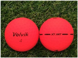 【ランク Ｓ級 】 Volvik ボルビック XT AMT マットカラー レッド 1球バラ売り ロストボール