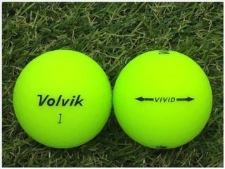 【ランク Ｓ級】 ボルビック Volvik VIVID マットカラー 年代混合 グリーン Ｓ級 ロストボール 中古 ゴルフボール 1球バラ売り