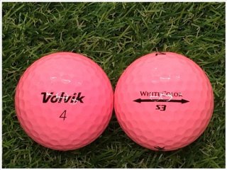 【ランク Ｂ級】 ボルビック Volvik S3 ピンク Ｂ級 ロストボール 中古 ゴルフボール 1球バラ売り
