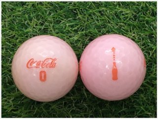 【ランク Ｓ級】 Coca-Cola コカ・コーラボール ピンク Ｓ級 ロストボール 中古 ゴルフボール 1球バラ売り