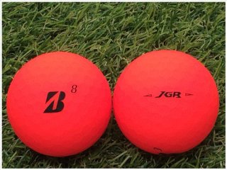 【ランク Ｍ級】 BRIDGESTONE ブリヂストン TOUR B JGR 2021年モデル マットレッド Ｍ級 ロストボール 中古 ゴルフボール 1球バラ売り