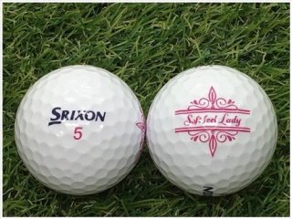 【ランク Ｂ級】 SRIXON スリクソン SOFT FEEL LADY 2021年モデル ホワイト B級 ロストボール 中古 ゴルフボール 1球バラ売り