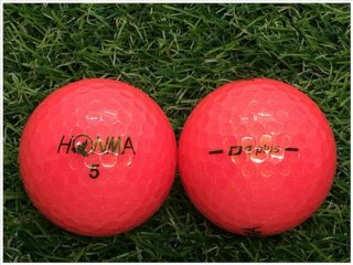 【ランク Ｂ級】 本間ゴルフ ホンマ HONMA D1 plus2019年モデル ピンク B級 ロストボール 中古 ゴルフボール 1球バラ売り