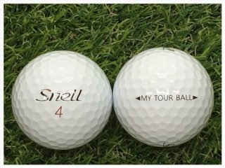 【ランク Ｂ級】 スネルゴルフ Snell Golf MY TOUR BALL ホワイト B級 ロストボール 中古 ゴルフボール 1球バラ売り