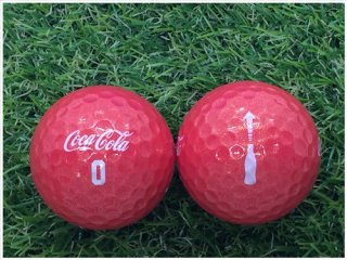 【ランク Ｂ級】 Coca-Cola コカ・コーラボール 2020年モデル レッド B級 ロストボール 中古 ゴルフボール 1球バラ売り