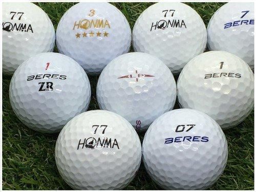 ランク ｓ級 本間ゴルフ ホンマ Honma シリーズ混合 ホワイト ｓ級 ロストボール 中古 ゴルフボール 球セット ロストボール 専門店 おっ球げ