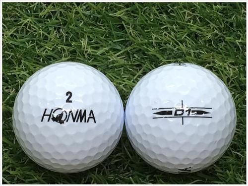 ランク ｍ級 本間ゴルフ ホンマ Honma D1 22年モデル ホワイト M級 ロストボール 中古 ゴルフボール 1球バラ売り ロストボール 専門店 おっ球げ