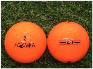 【ランク Ｍ級】 本間ゴルフ ホンマ HONMA D1 2022年モデル オレンジ M級 ロストボール 中古 ゴルフボール 1球バラ売り