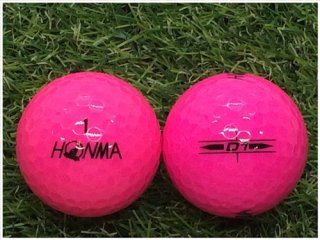 【ランク Ｓ級】 本間ゴルフ ホンマ HONMA D1 2022年モデル ピンク S級 ロストボール 中古 ゴルフボール 1球バラ売り