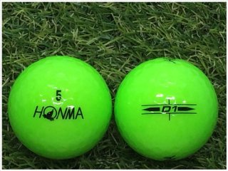 【ランク Ｂ級】 本間ゴルフ ホンマ HONMA D1 2022年モデル グリーン B級 ロストボール 中古 ゴルフボール 1球バラ売り