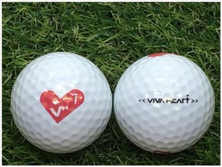 【ランク Ｂ級】 ビバハート VIVA HEART 2020年モデル ホワイト B級 ロストボール 中古 ゴルフボール 1球バラ売り