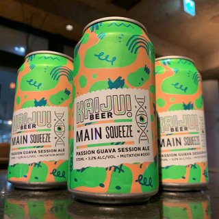 KAIJU! BEER Main Squeeze カイジュー ビア メイン スクイーズ<img class='new_mark_img2' src='https://img.shop-pro.jp/img/new/icons1.gif' style='border:none;display:inline;margin:0px;padding:0px;width:auto;' />