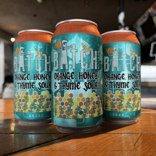 Batch Orange, Honey & Thyme Sour バッチ オレンジ、ハニー＆タイム サワー