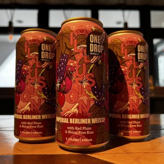 ONE DROP Illusion Imperial Berliner Weisse ワンドロップ イリュージョン インペリアルベルリナーヴァイセ<img class='new_mark_img2' src='https://img.shop-pro.jp/img/new/icons2.gif' style='border:none;display:inline;margin:0px;padding:0px;width:auto;' />