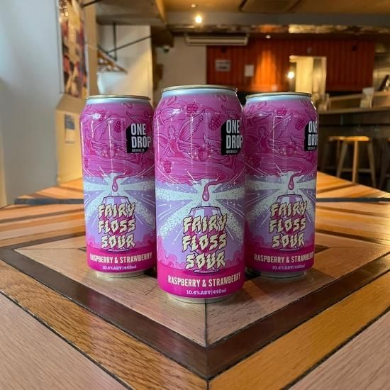 ONE DROP Fairy Floss Sour Raspberry & Strawberry ワンドロップ