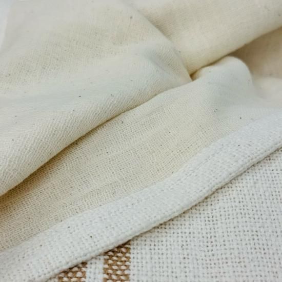 布良 ジュニアブランケット(25,000円~30,000円)生成・茶綿 布良 ジュニアブランケット(25,000円~30,000円)生成・茶綿