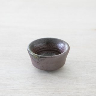 【葡紫銀輝】台湾焼き〆 茶杯 窯尾作品 一点物