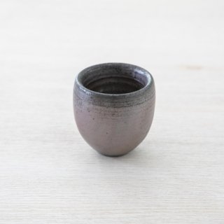 【粉絹白石】台湾焼き〆 茶杯 窯中作品 一点物