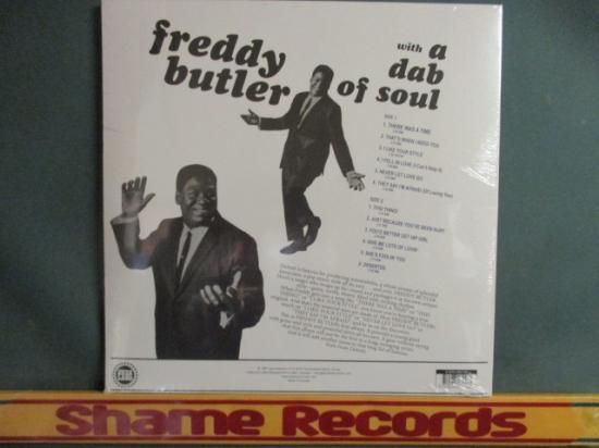 激レアFreddy Butler with a dab of soul LP