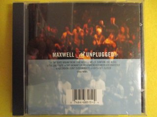  CD  Maxwell  Unplugged (( R&B ))