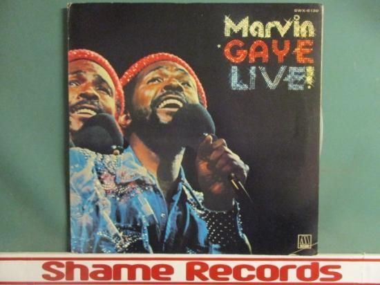 【おしゃれ】 Marvin Gaye LP ! Live ： 洋楽