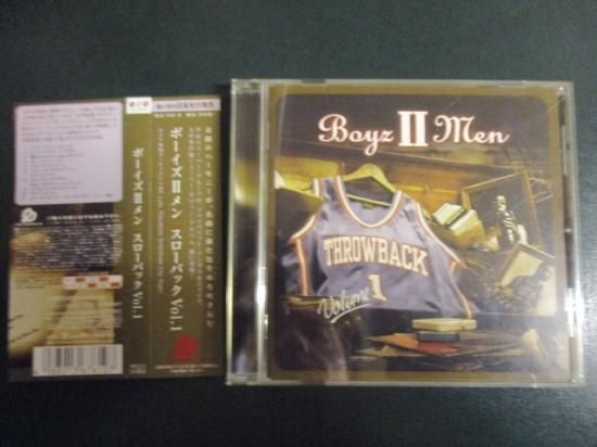 ◆ CD ◇ Boyz II Men : Throwback Volume 1 (( カバー集 ! / What You Won't Do For Love 収録 ))